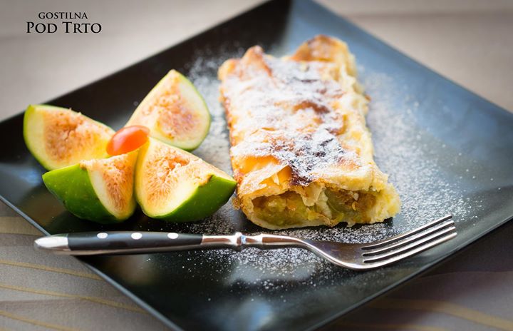 Dessert at Gostilna Pod Trto